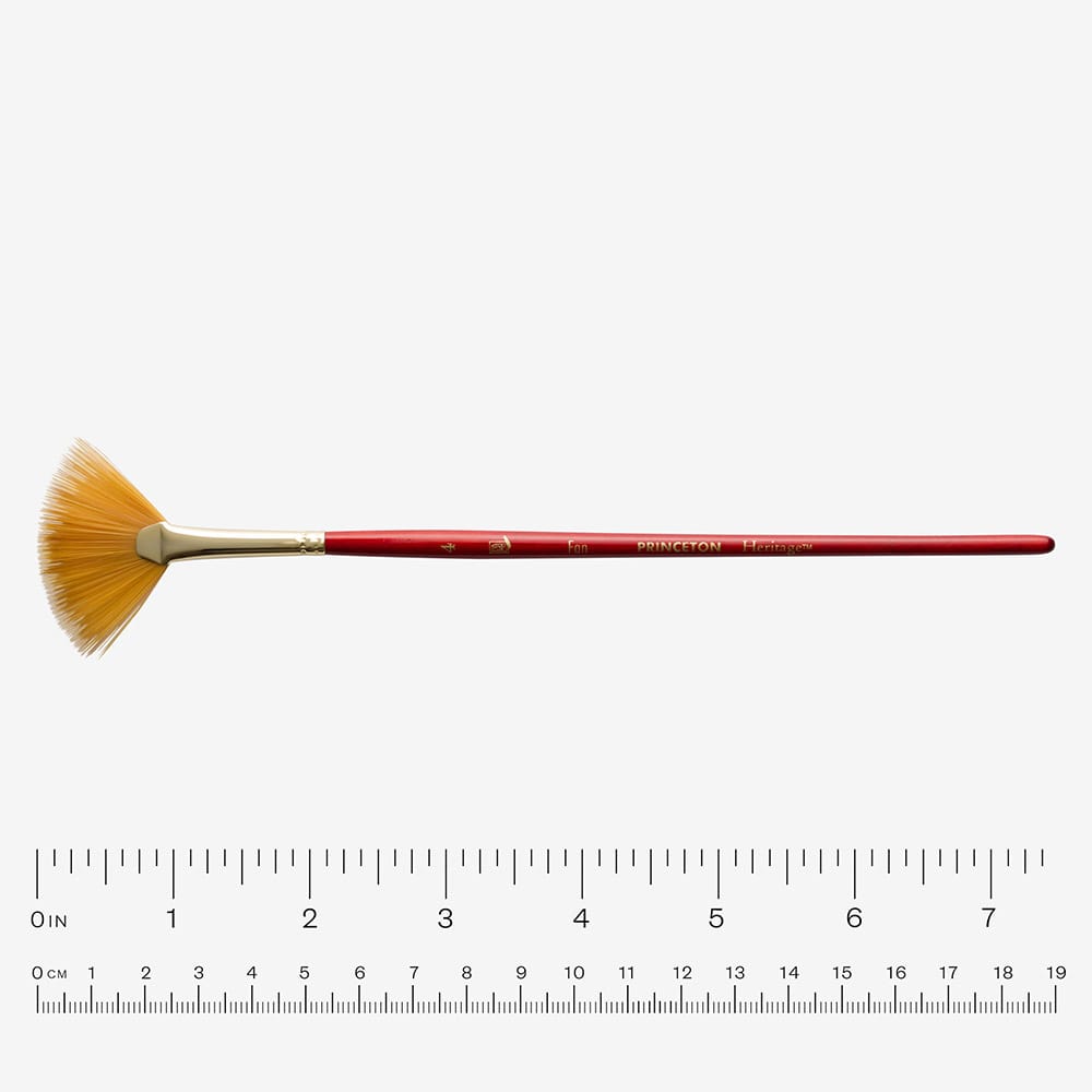 Princeton : Heritage : Synthetic Sable : Series 4050 : Size 4 : Fan