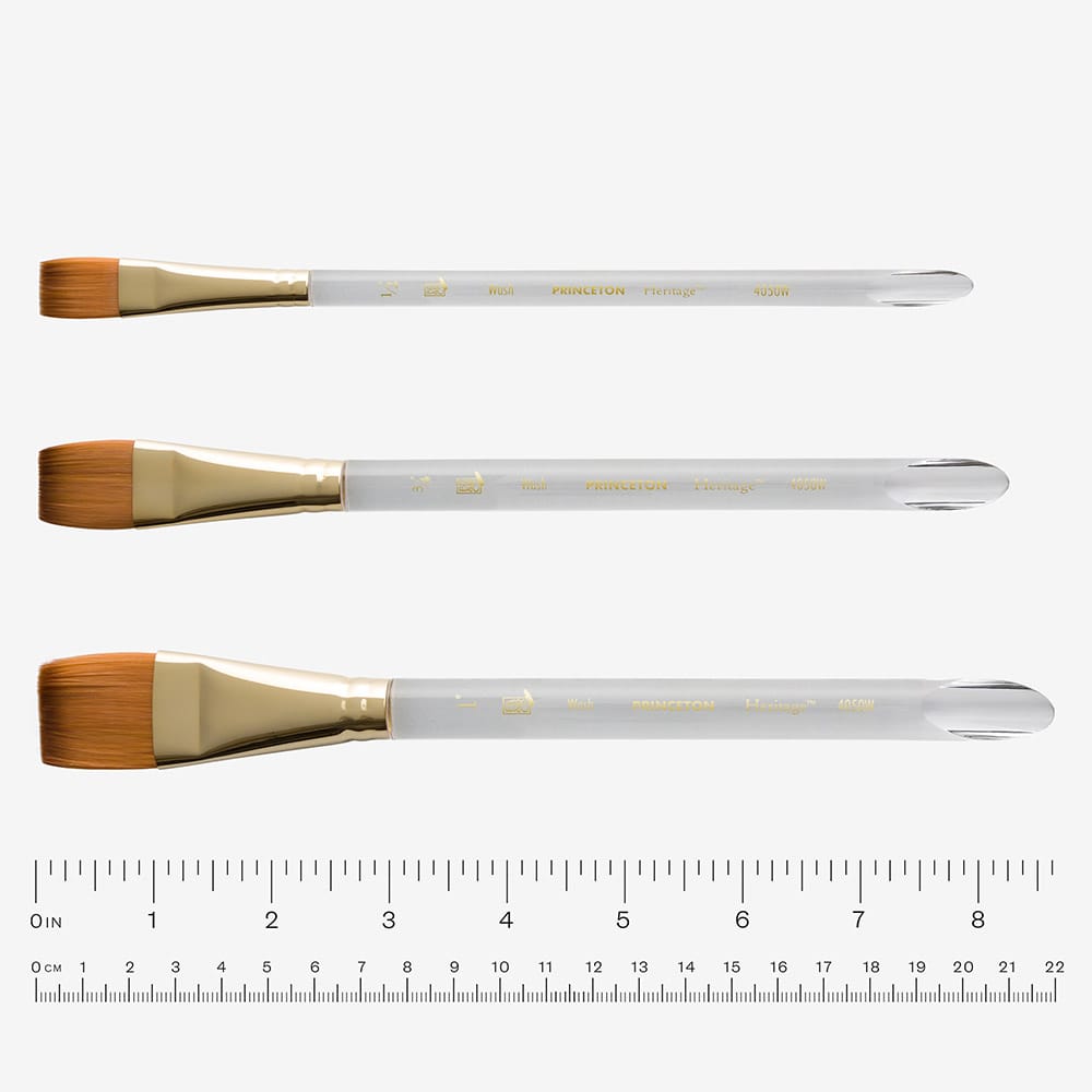 Princeton : Heritage : Synthetic Sable : Series 4050 : Wash/Hi-Lite