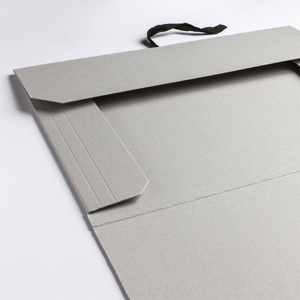 Studio Essentials : Grey Card Presentation Folio : With Ties : A3