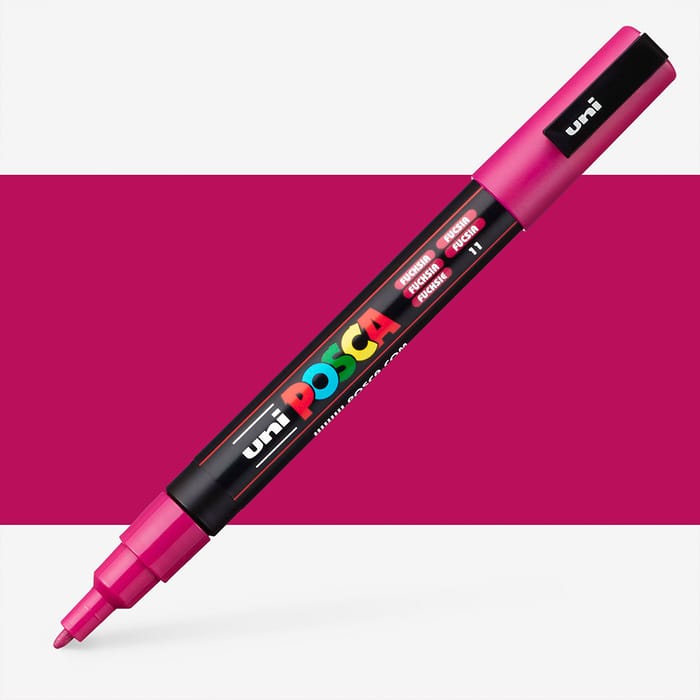 Uni POSCA Fine Markers PC-3M