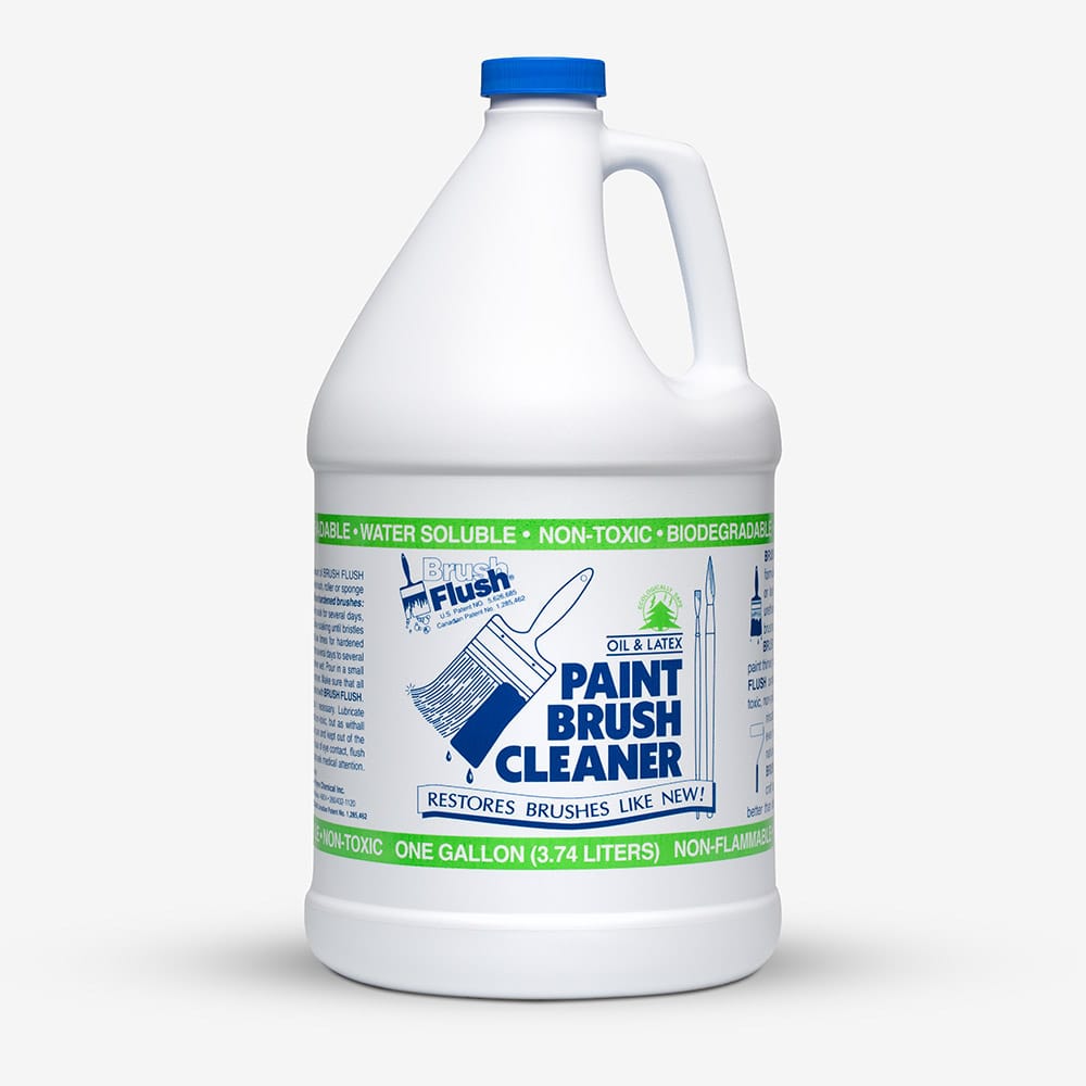 Brush Flush : Brush Cleaner : Non Toxic : 126oz : 3.74L