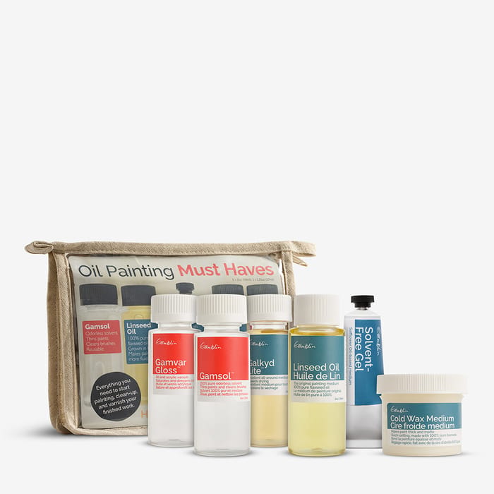 Gamblin : Oil Painting Must Haves Mediums : Set of 6