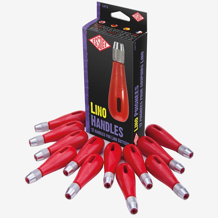 Essdee : Lino Carving Lino Handles Set of 12