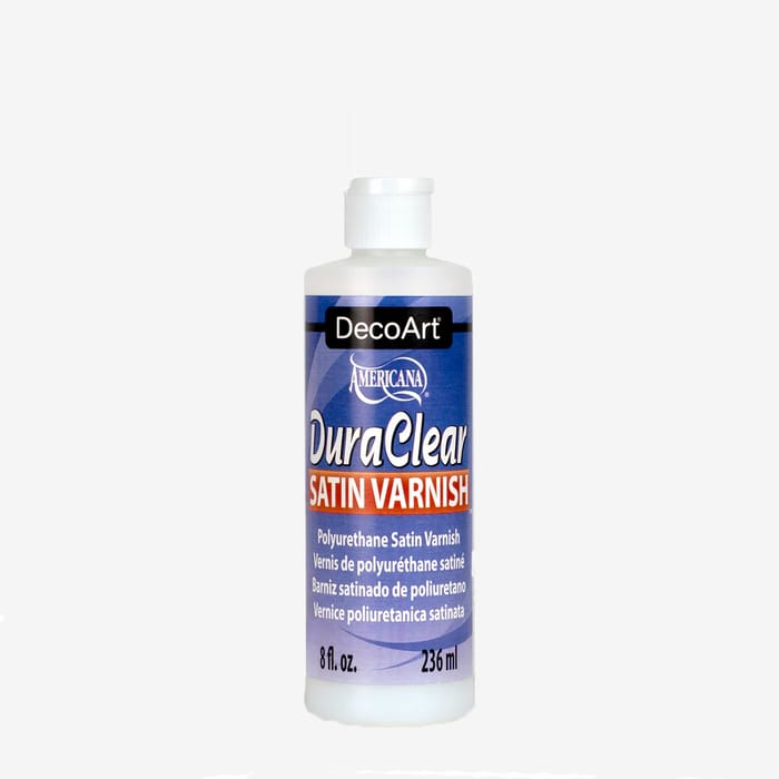 Deco Art : DuraClear : Polyurethane Varnish : Satin : 236ml (8oz)