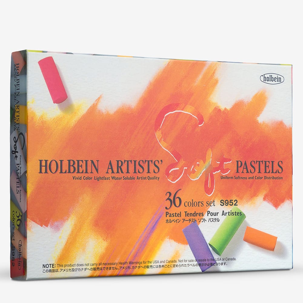 Holbein : Soft Pastel : S952 : Set of 36