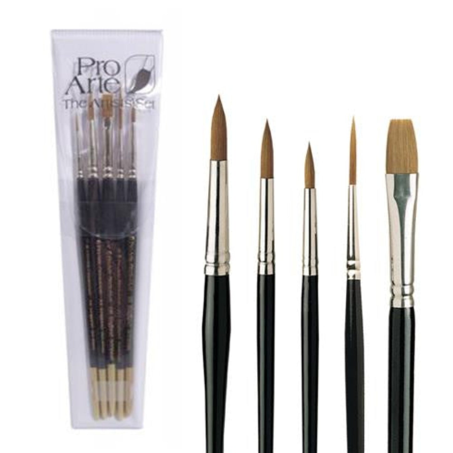 Pro Arte Prolene Brush Set of 5 - W1