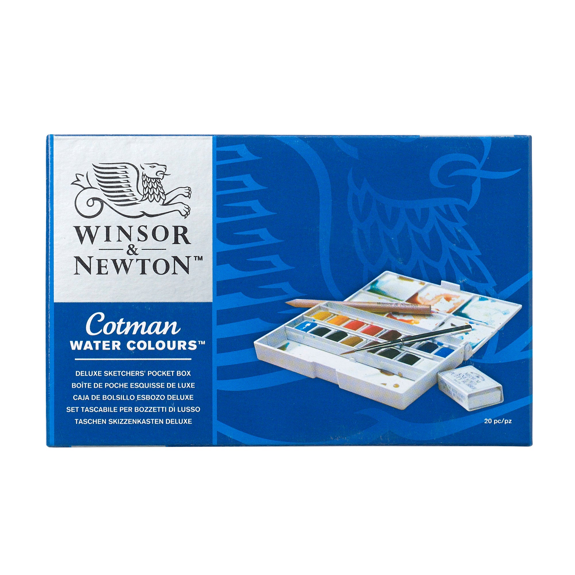 Winsor & Newton Cotman Deluxe Sketchers Pocket Box