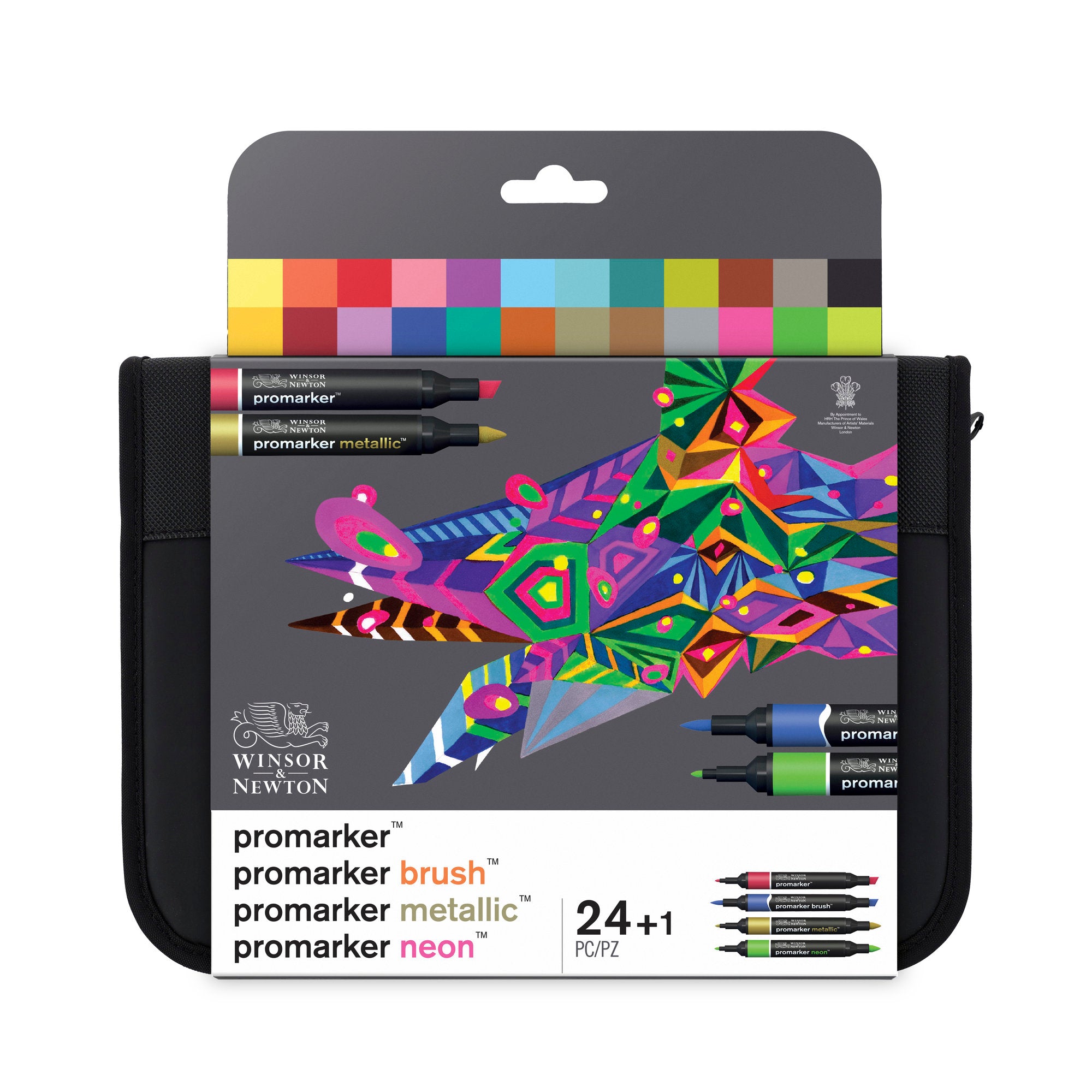 Winsor & Newton Promarker MIXED Marker Set of 24