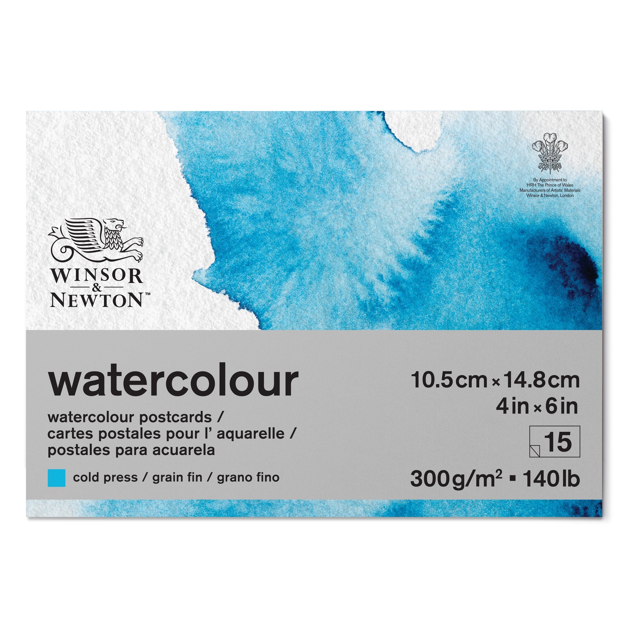 Winsor & Newton Watercolour Gummed Pads - 140lb/300gsm