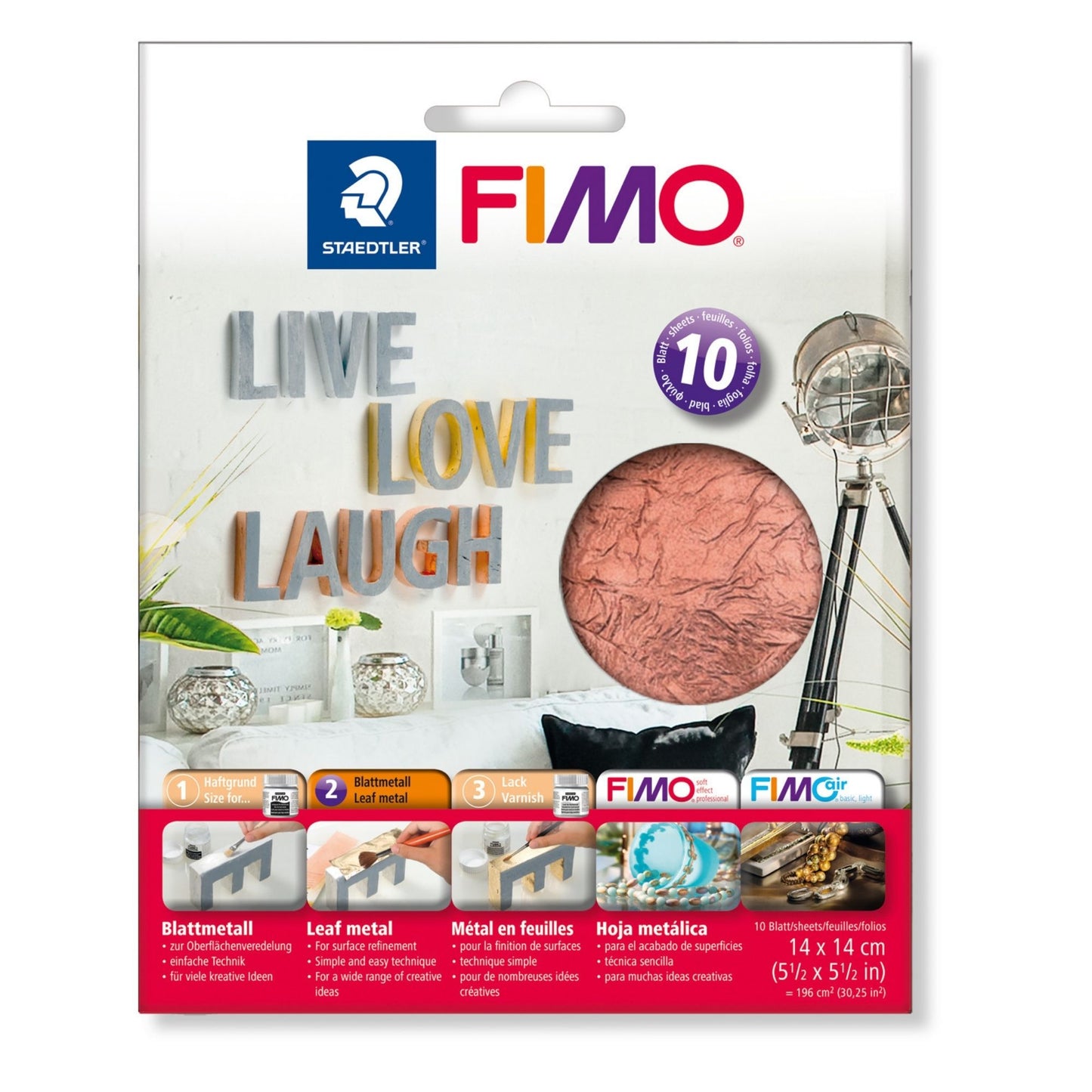 Staedtler FIMO Easy Metal Sheets
- Copper