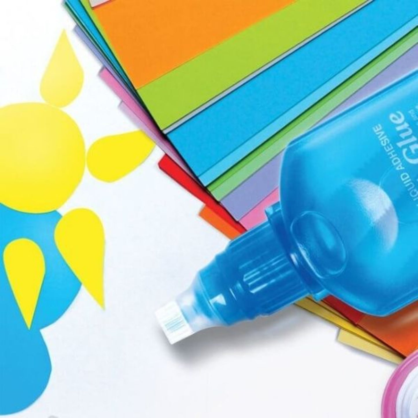 Pentel Brush Glue Sample Image