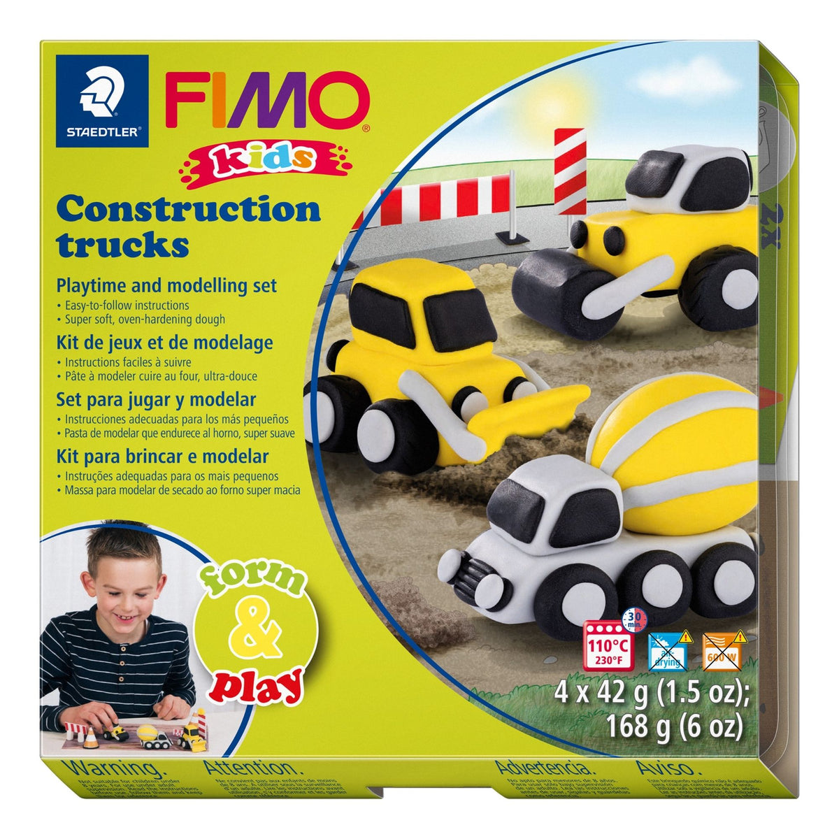 Staedtler Fimo Kids - Construction trucks