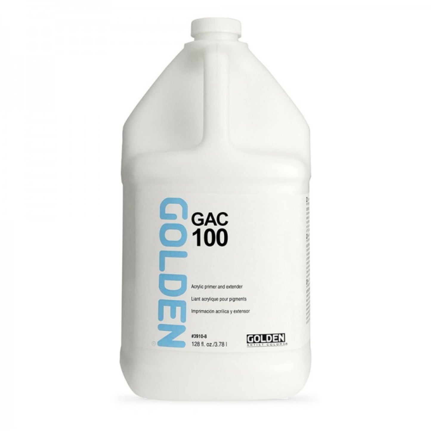 GOLDEN GAC100 - Acrylic Primer and Extender - 3.78L (128fl)