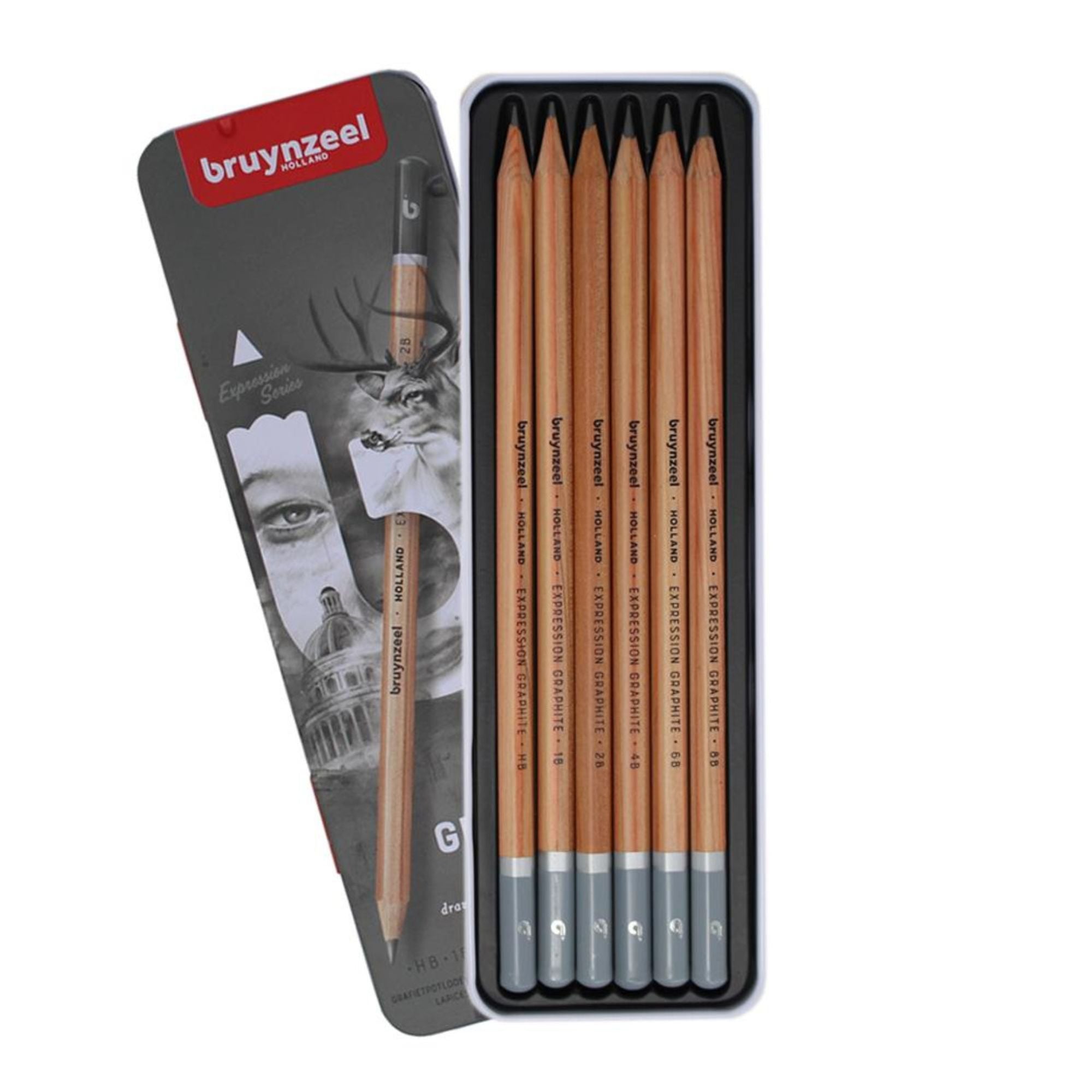 Bruynzeel Graphite Pencil Tins
