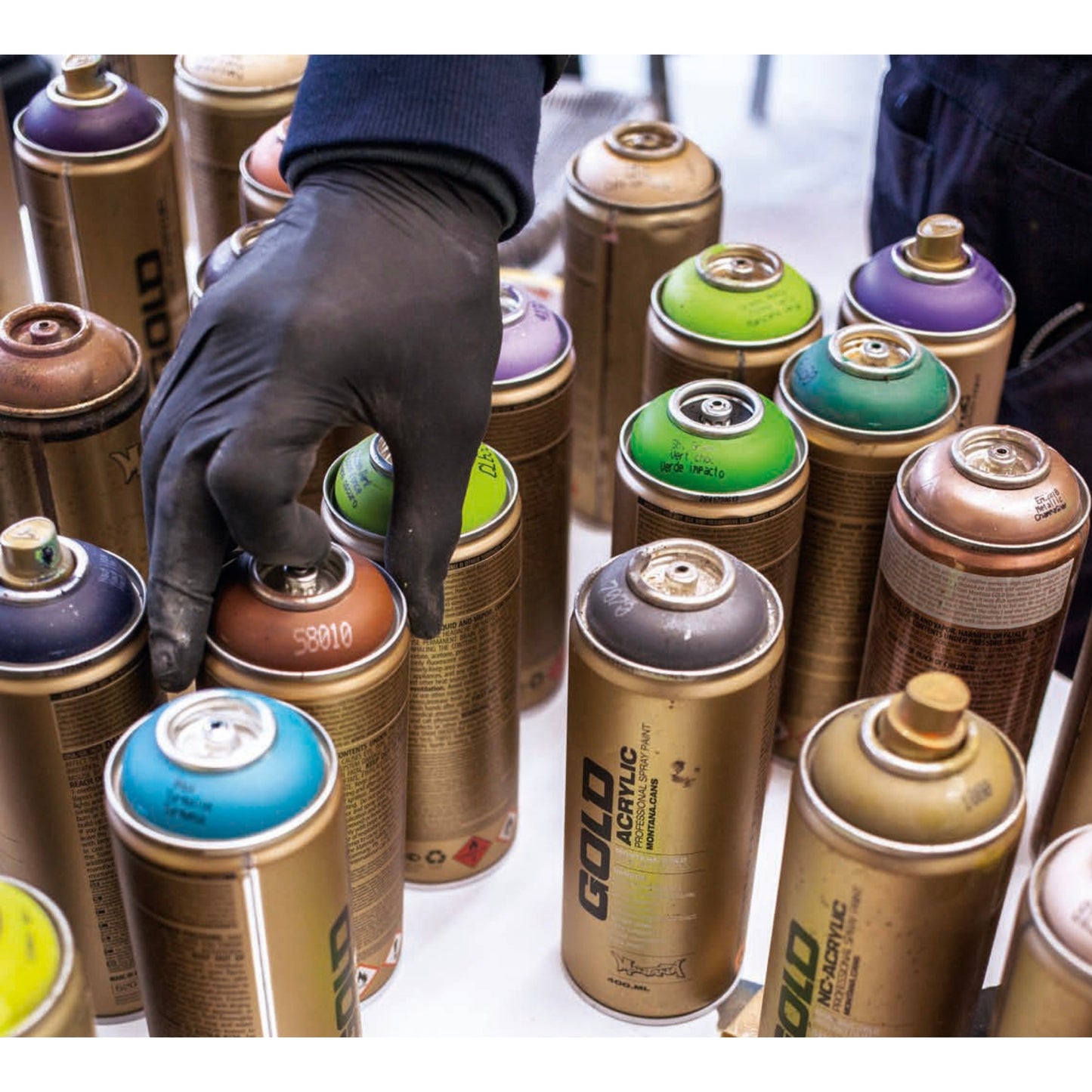 Montana Latex Gloves - Black