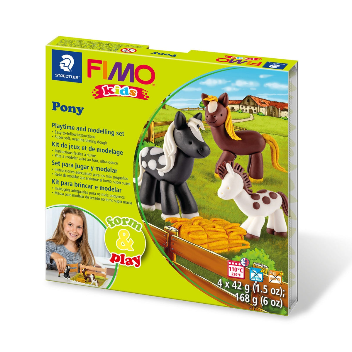 Staedtler Fimo Kids Form &amp; Play Set - Pony Box