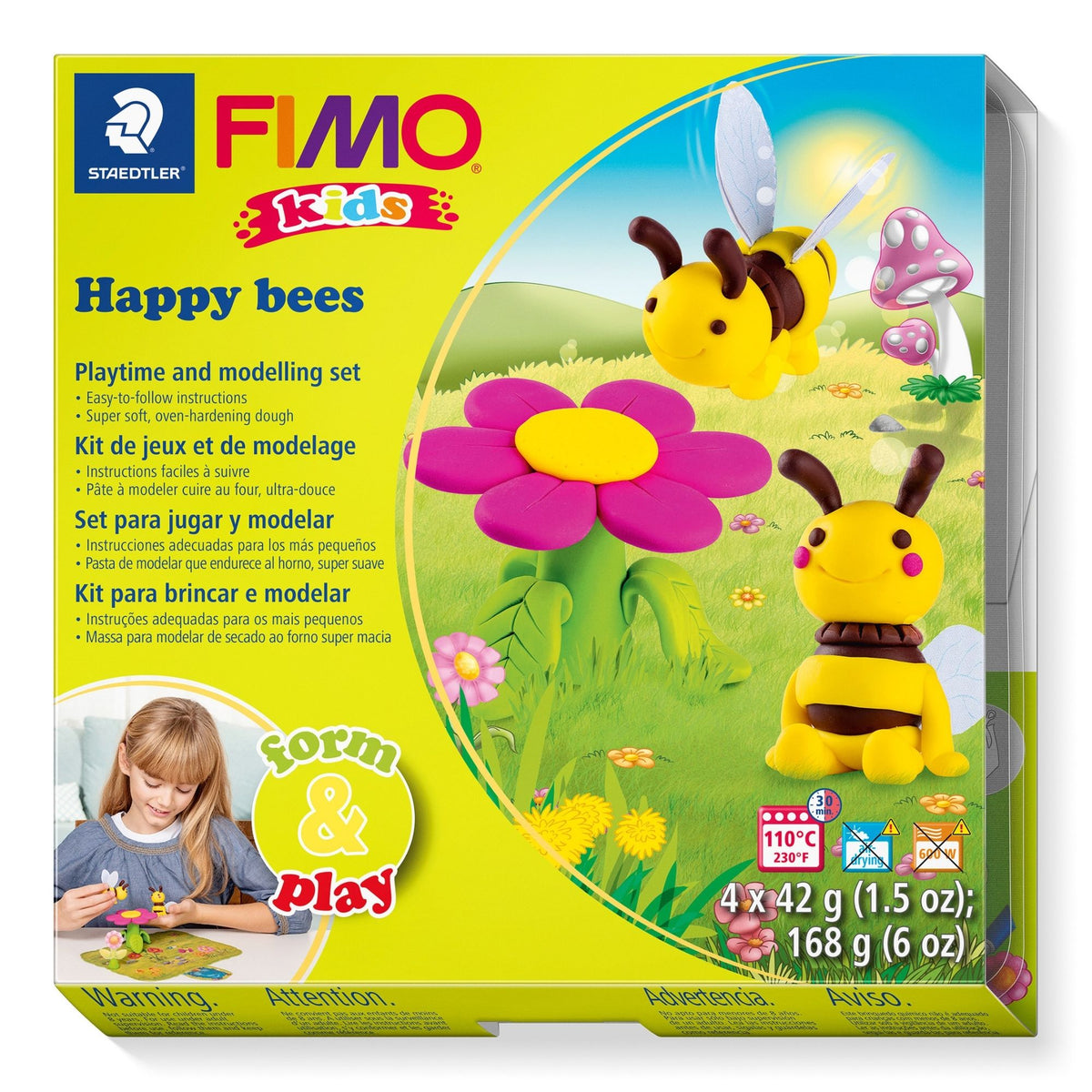 Staedtler FIMO Kids Clay Modelling Set - Happy Bees Box