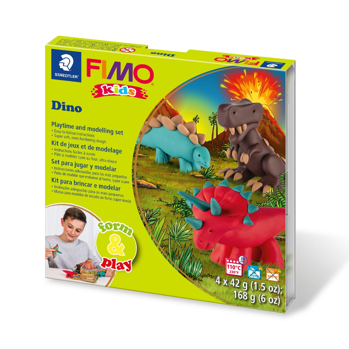 Staedtler Fimo Kids Form &amp; Play Set - Dino Box