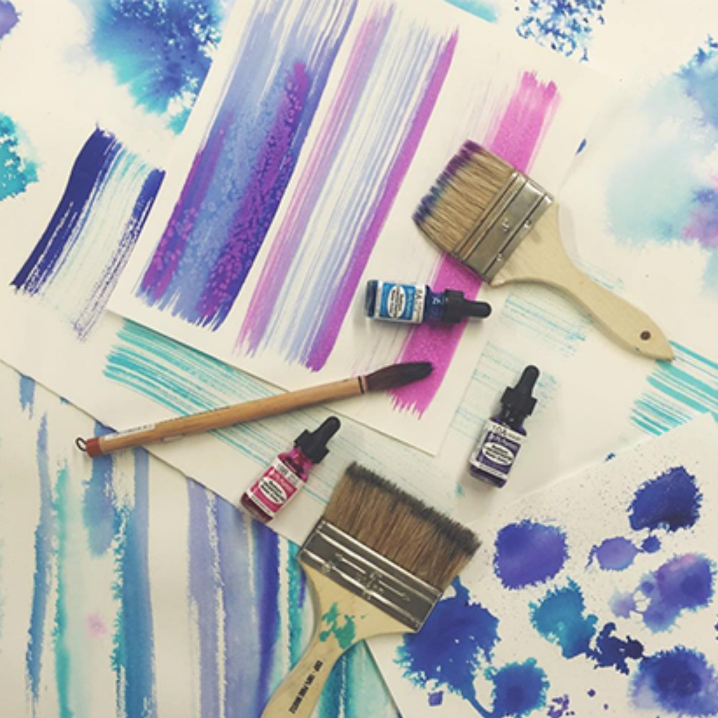 Dr. Ph. Martin's Radiant Concentrated Watercolour Ink - Set B