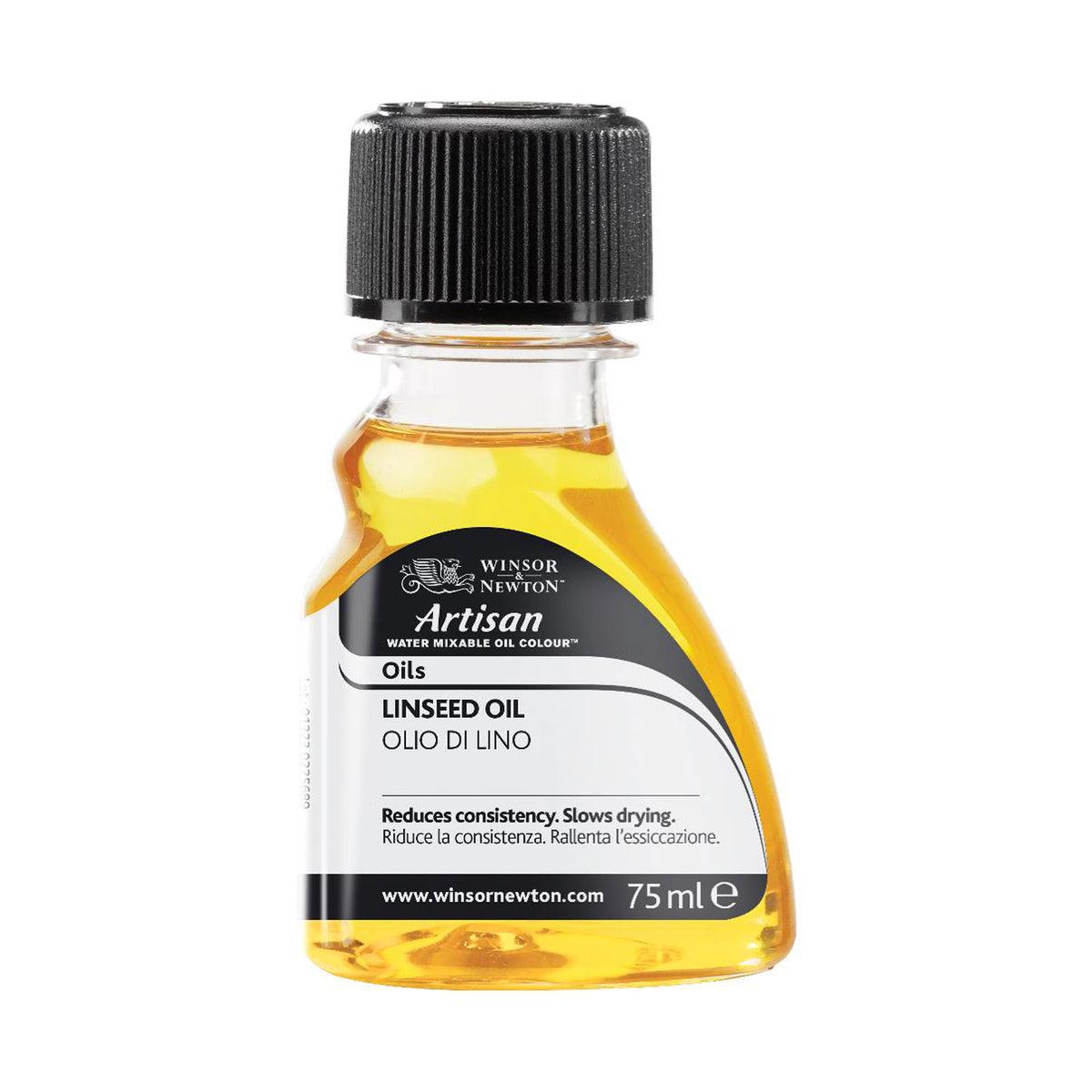 Winsor &amp; Newton Artisan Water Mixable Linseed Oil - 75ml Bottle