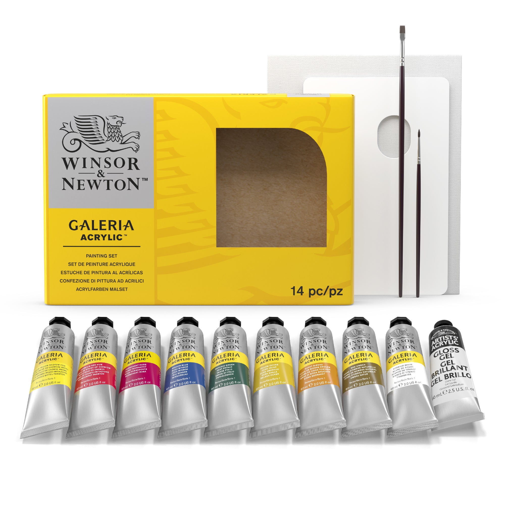 Winsor & Newton Galeria Acrylic Colour Painting Set