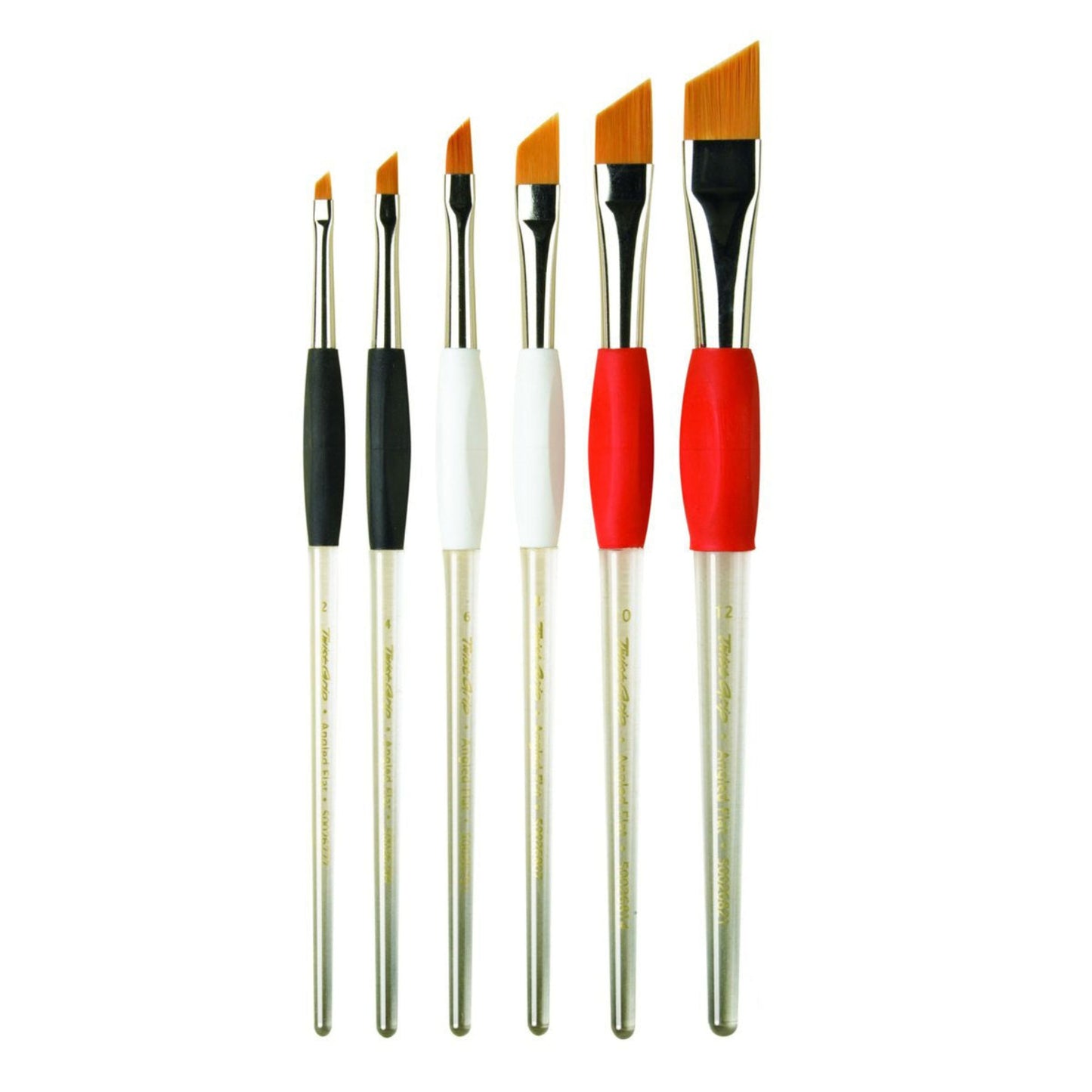 Pro Arte TwistGrip Brushes - Angled Shaders