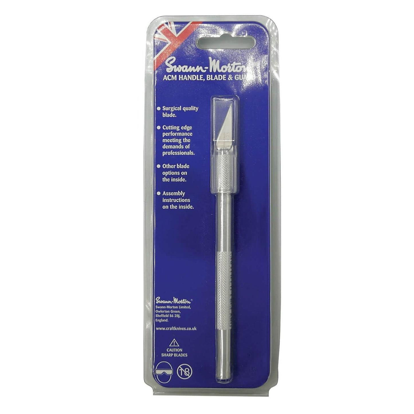 ACM No.1 Handle with No.11 Blade & Guard - Plus Compatible Spare Blades