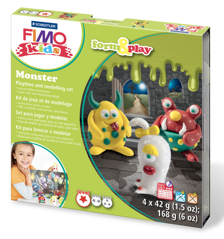 Staedtler Fimo Kids Form &amp; Play Set - Monster