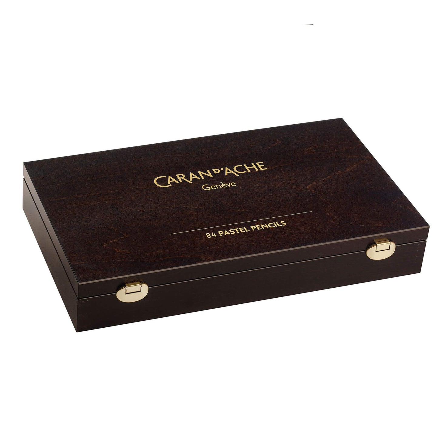 Caran d'Ache Dry Pastel Pencils Box of 84 closed