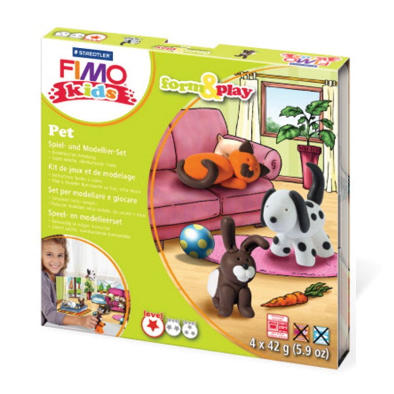 Staedtler Fimo Kids Form & Play Set - Pets