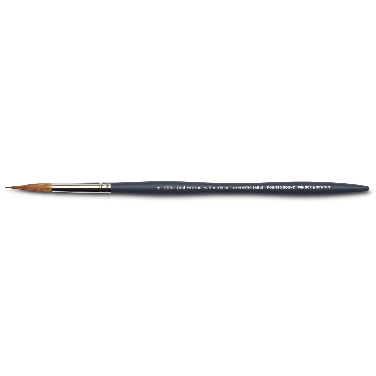 Synthetic Sable Brushes - POINTED ROUND - Size 8