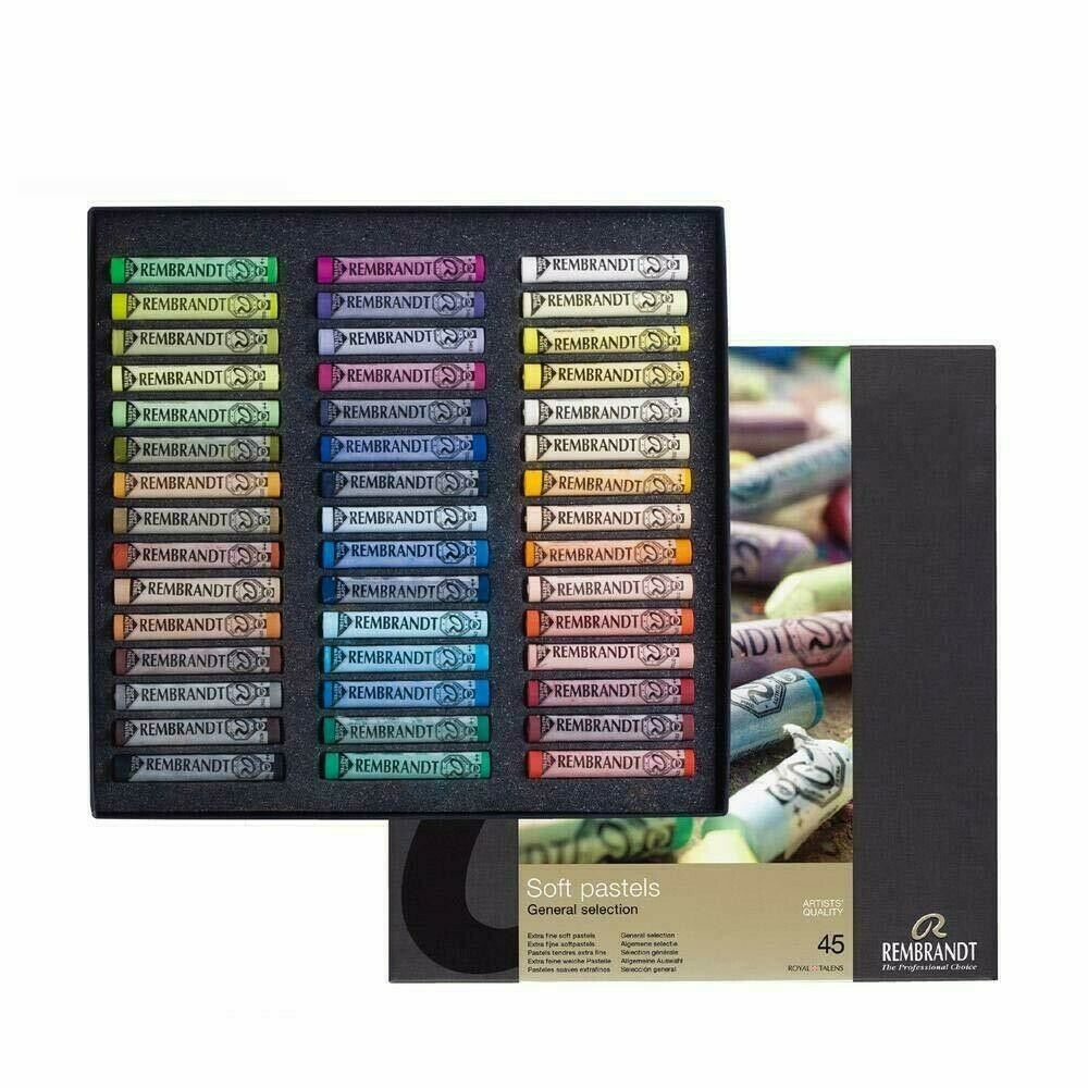 Rembrandt Artists Quality General Soft Pastels - Set Contents