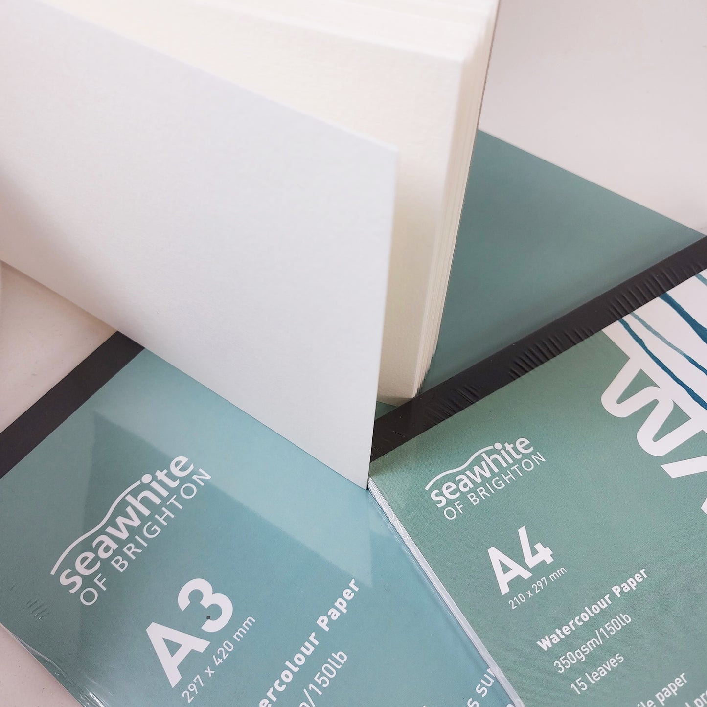 Seawhite Watercolour Glued Pad - Closeup