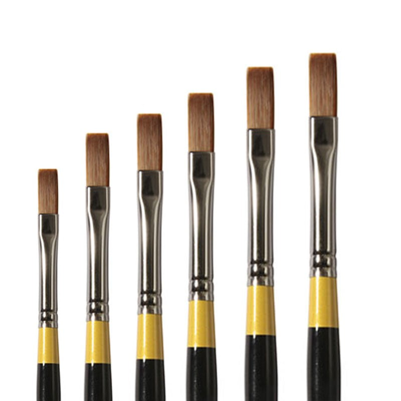 System 3 Long Handled Flat Brushes - SY44