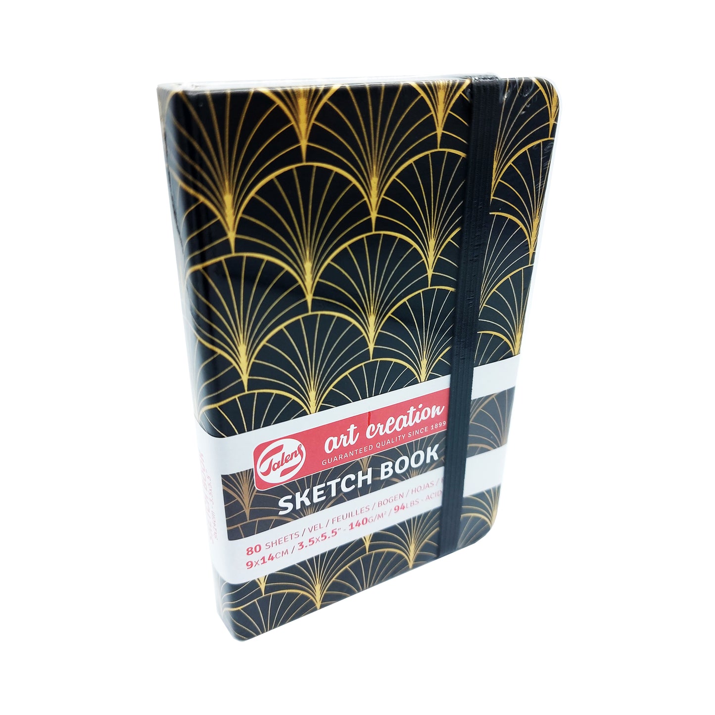 Talens Art Creation Sketch Books - 80 Pages - 140gsm (90Ibs) - Art Deco - 9x14cm