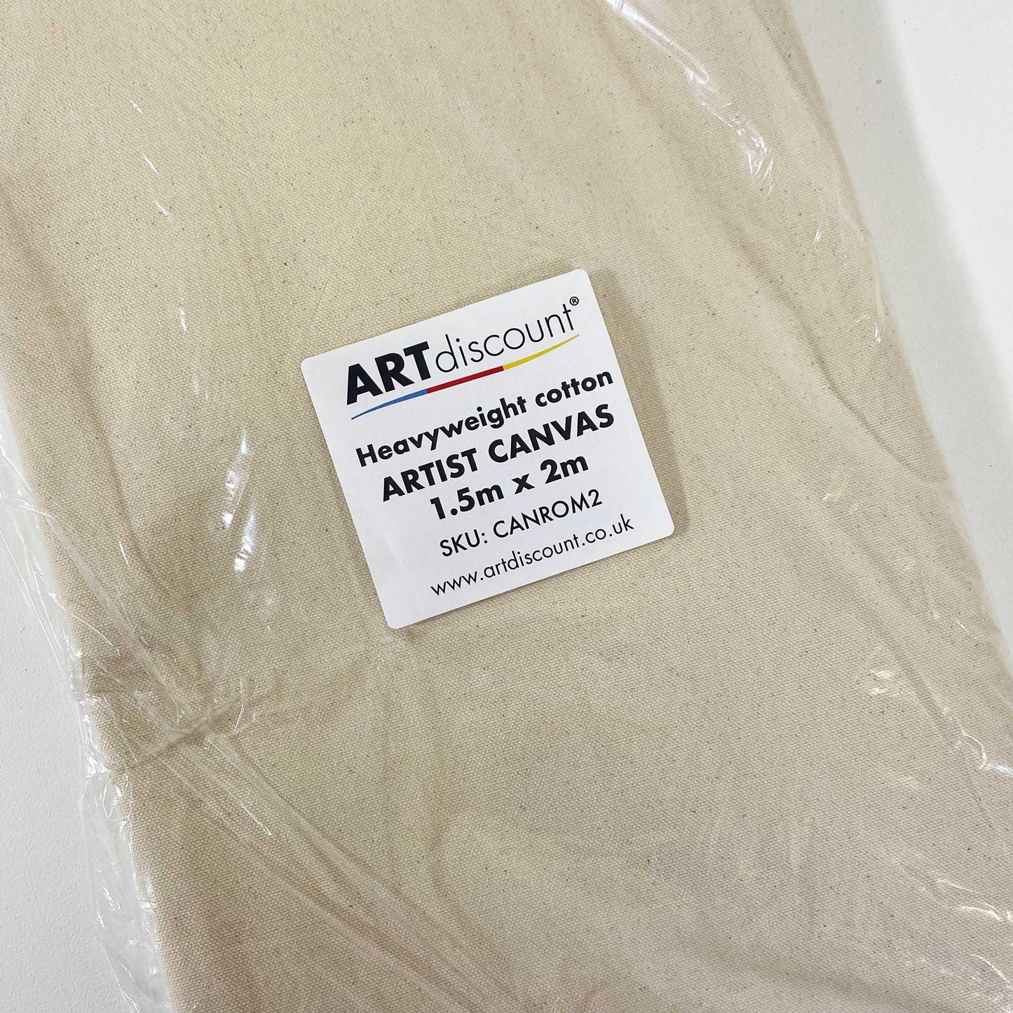 Cotton Canvas 10oz Heavy Weight 150cm x 2 metres in bag