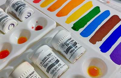 What are Brusho Crystal Colours?