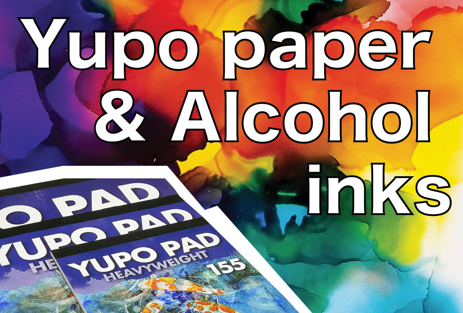 Alcohol ink art on yupo paper with acrylic marker Painting by