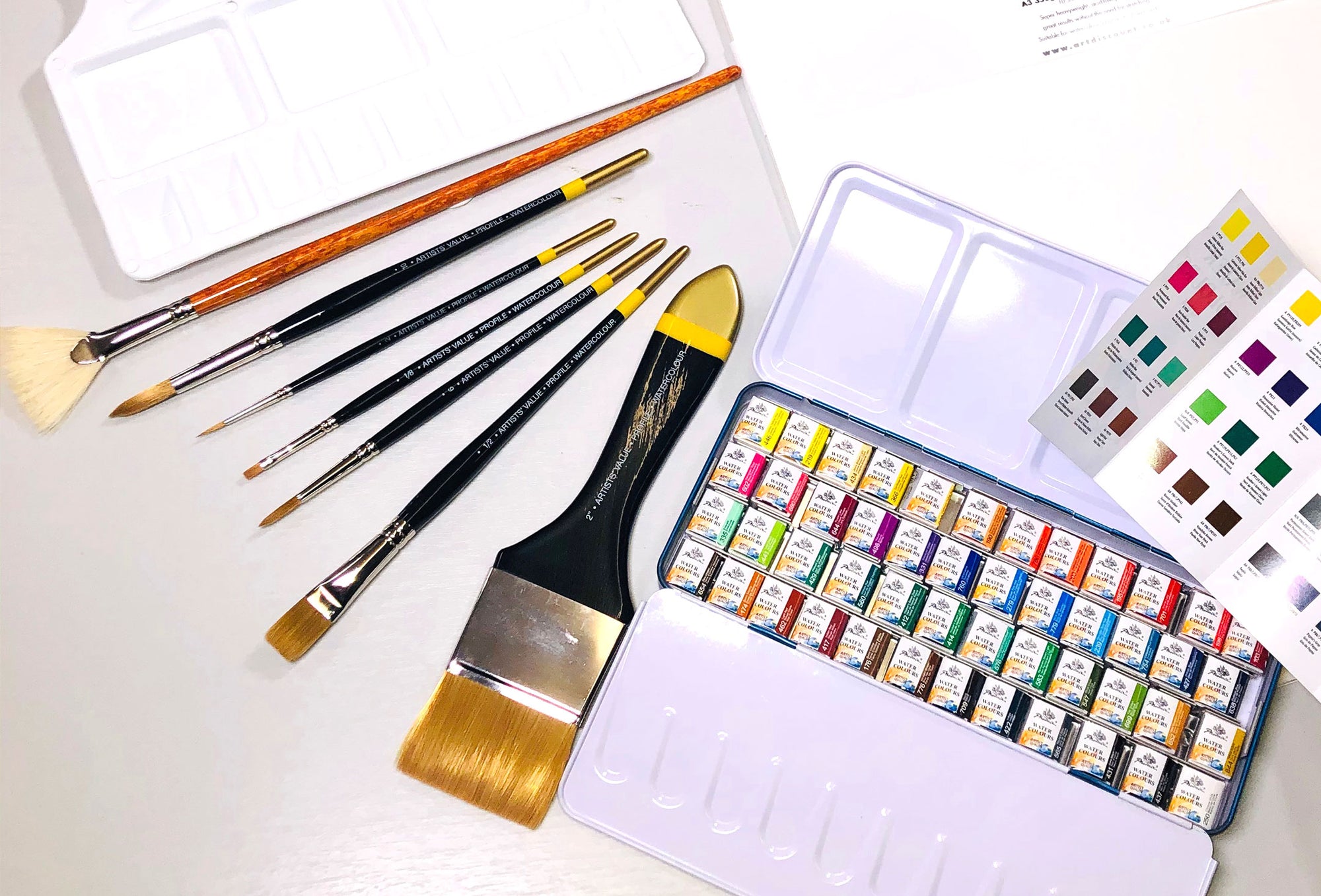 EPISODE 1 - WATERCOLOUR for Beginners - 'Creating a dilution chart'