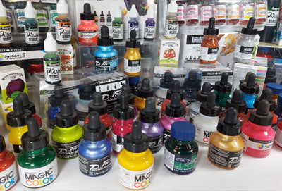 What do you ink? A guide to artist inks