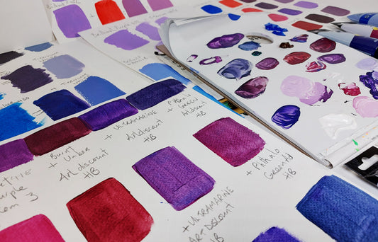 How Do You Make the Colour Purple?