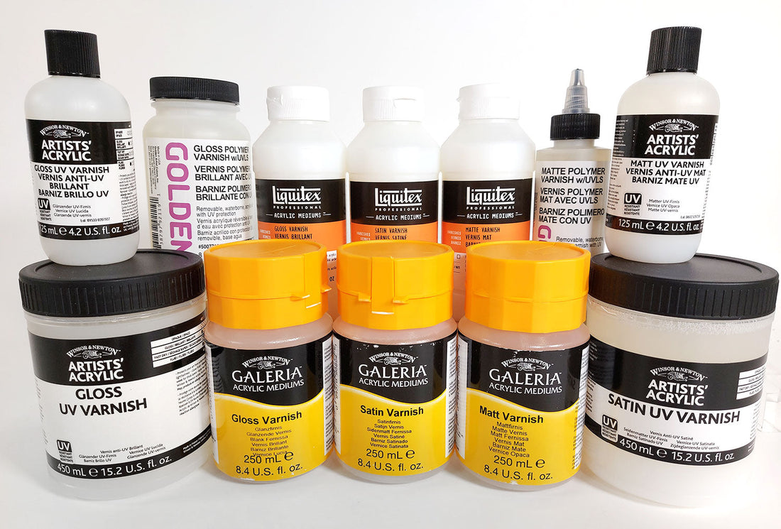 How to Varnish Acrylic Paintings
