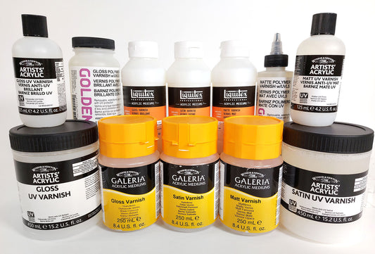 How to Varnish Acrylic Paintings