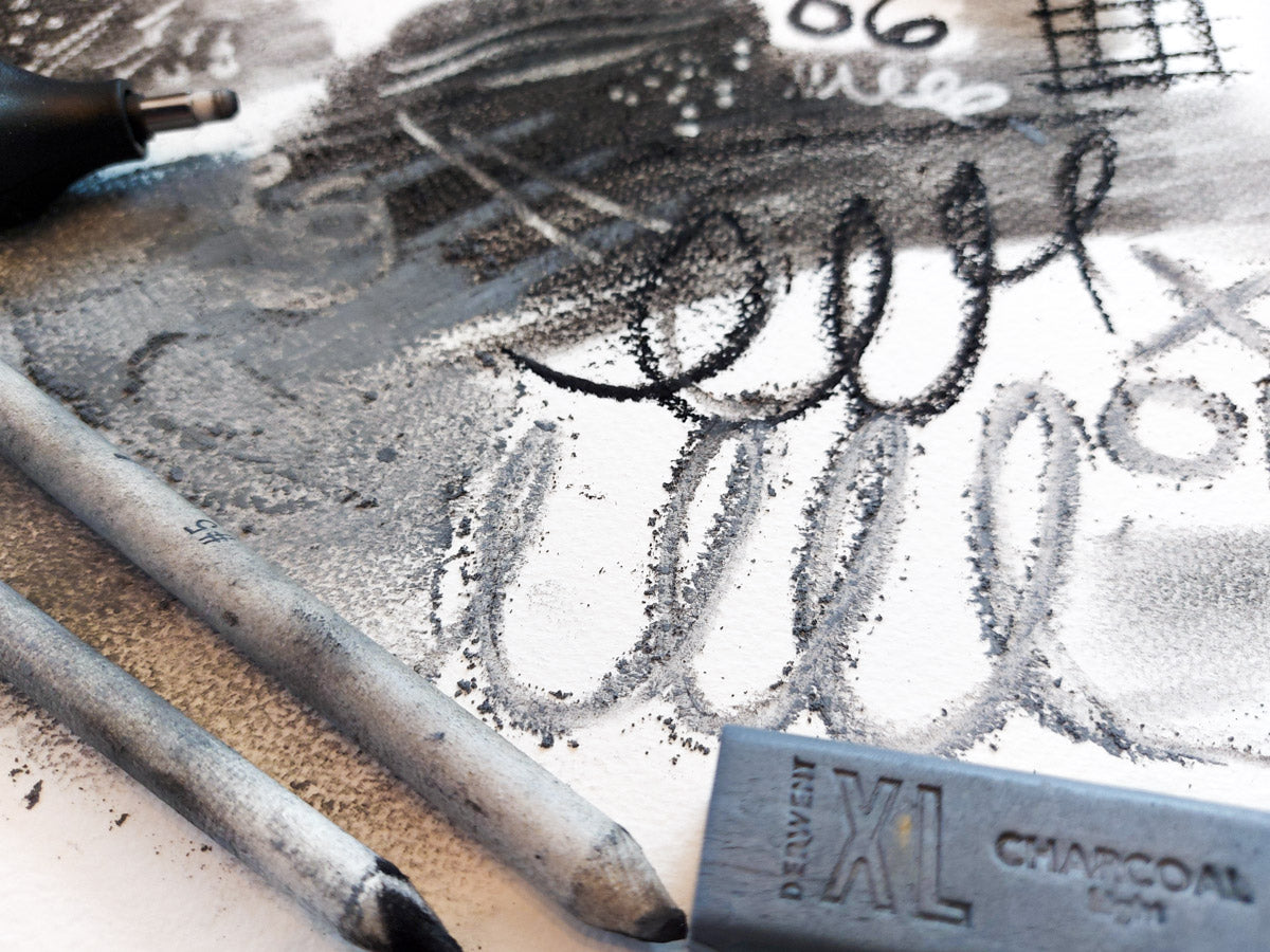Charcoals and Pastels
