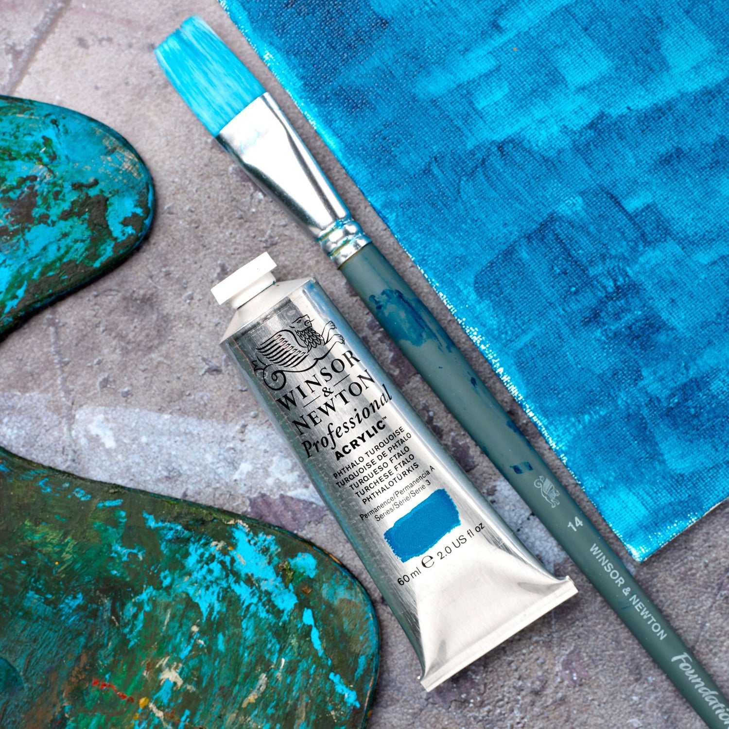 Professional-Quality Acrylic Paints