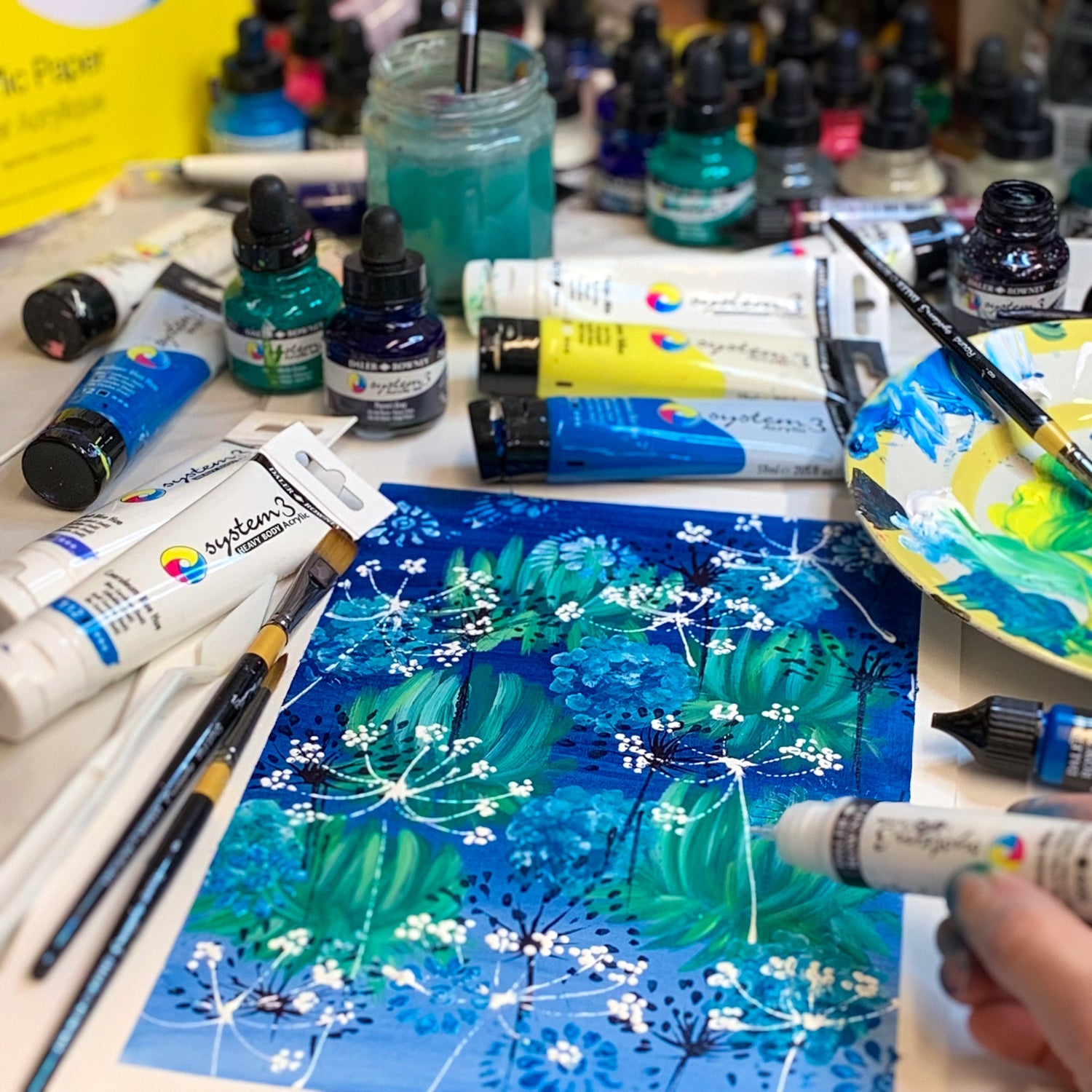 System3 Acrylic Paints