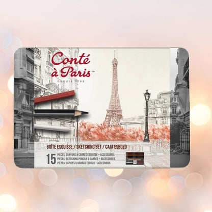 Conte a Paris : Sketching Set : Assorted : Set of 15