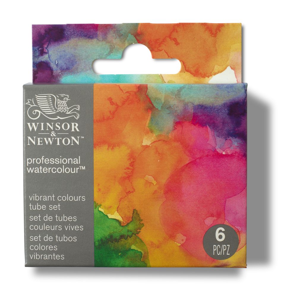 Winsor & Newton : Professional Watercolour : 5ml : Vibrant : Set of 6