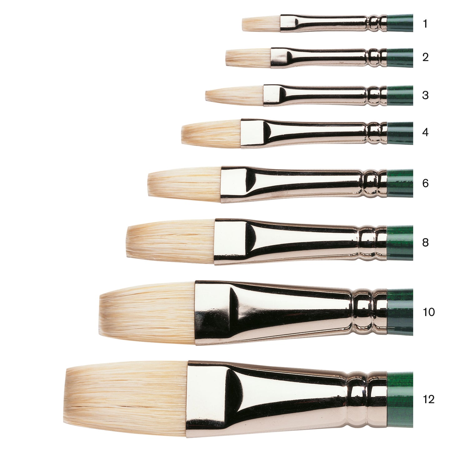 Winton Hog brushes are meticulously crafted for Winton Oil Colour enthusiasts.