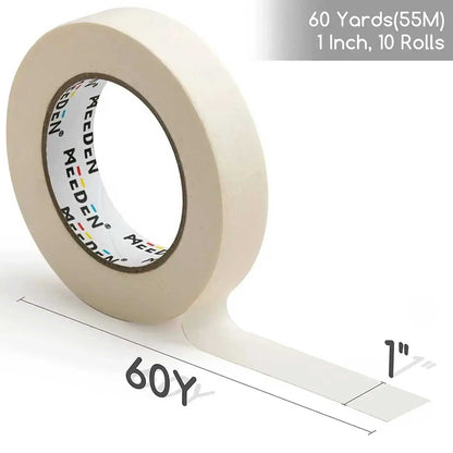 MEEDEN Art Masking Tape 1" diagram